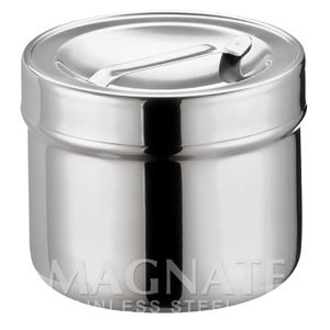 Foto RECIPIENTE CON TAPA PARA ALGODÓN 102 X 80 MM de